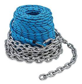 69082 Camco - Anchor Rope 6mm X 200ft Rope/15ft Chain