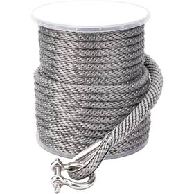 Captain 738082029953 Premium 3/8 Inch X 100ft Solid Braid Mfp Anchor Line - Marine-grade Rope W