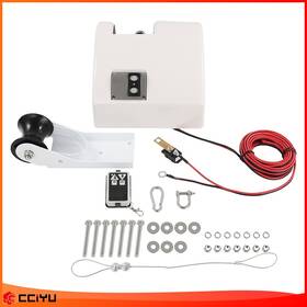 Cc135247y01 Cciyu 25 Lbs Boat Electric Anchor Winch With Remote Wireless Control Marine Saltwater