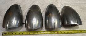 C-568 Century C568 Set Of 4 Chrome Deck Vent Chris Craft Wood Boat Vintage