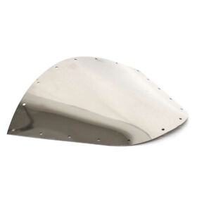 9192 Chaparral Boat Bow Chafe Plate 11 X 14 3/8 Inch Stainless