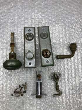25135 Chris-craft Vintage Cavalier Original Wooden Cabin Door Latch Only. #a