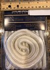 Cm91203 Charter Marine Braided Nylon Boat Mooring Dock Line White New
