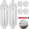 Cxunb003151548145159 Vevor White Ribbed Marine Boat Fenders Vinyl Bumper 865473123058