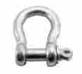 Czcbs5 4853 Cal Hawk Tools Lot Of 4 5 16 Bow Shackle Diameter 1.25 Zinc Plated Finish 0091044260901