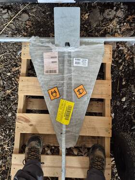 Danforth 94018l Anchor Tie Down 1oo Lb Std 3500