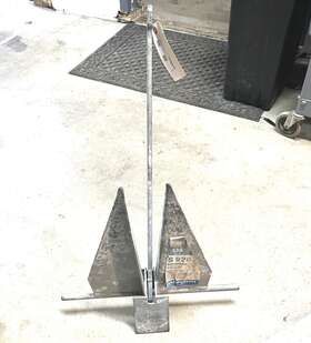S920-13s Danforth S920 13s Fluke Anchor 14 Lb - Used