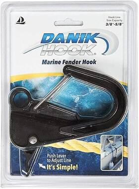 Danik Fender 892771002143 Marine Hanger Hook High Strength Composite Anchor Clip Knotless Anch