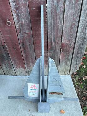 Stg-50 Davis 50lb Super Talon Galvanized Steel Anchor