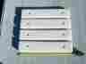 Dcbm2 Ace-dock Accessories 2 Blow Molded Dock Cushion White Groove Lot Of 4