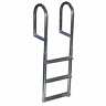 De2044f Dock Edge Wide Step Ladder Welded Aluminum