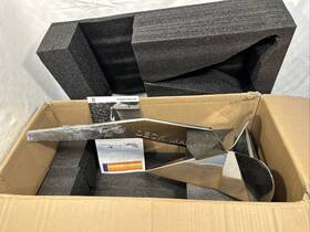 Delta16.5 Deck Man Delta Anchor 316 Stainless Steel 16.5 Lbs 7.5kg Marine Grade Polished