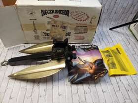 8286 Digger Anchor 12 Lb For Boats Up To 20 Ft Long Nib