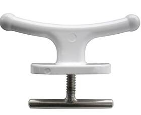 2705w-f Dock Edge Classic Cast Aluminum Instacleat With White Finish 5 Inch New In Package