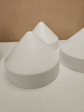 686-de91871f Dock Edge White Pvc 8 Inch Piling Cap New With Wear Form Storage