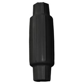 91-118-f Dock Edge 18 Inch Torpedo Bumper Heavy Duty Leg Pipe Protection Black