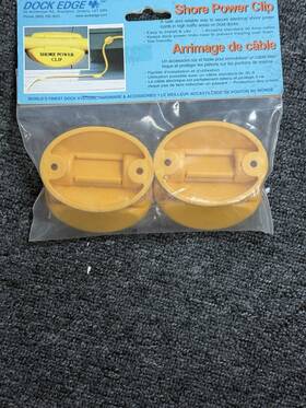 91-20-f Dock Edge Shore Power Clips 2-pack
