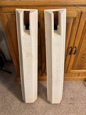 D3531f Dock Edge Qty.2 Toon Fenders Boat Marine Pvc Protectors Made In Canada