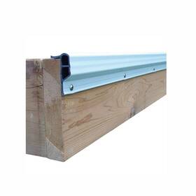 De1134f Dock Edge Guard Profile 24 Ft. 4 X 6ft Lengths White