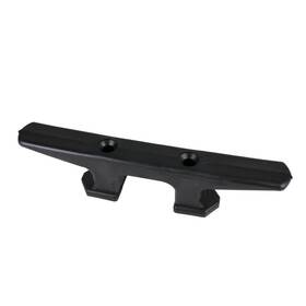 De2310f Dock Edge 10 Inch Molded Open Base Cleat - Black