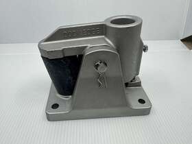 De3010f Dock Edge Mooring Whip Rocker Base Grey De3010f. Appears Used