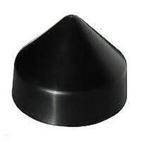 De91872f Dock Edge 7 Inch Cone Head Piling Cap Black Pvc