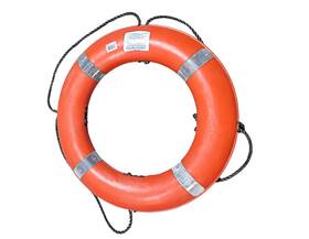 De56203f Dock Edge Inc Inc. Genuine Life Ring Buoy S.o.l.a.s Usa Orange 30-inch