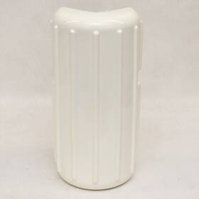 57-1050wht Dockmate Inflatable Corner Dock Pier Bumper 8 X 16 Inch White - Used