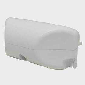 De1060wo Dockmate Boat Dockside Straight Bumper 16 X 7 Inch White
