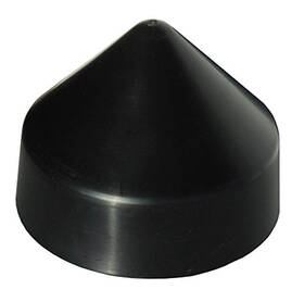 Dockmate De91812f Dock Edge Pvc Cone Head Piling Cap 11-inch Black