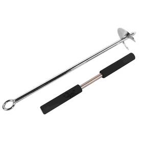 Dald0081c0008 Doppy Sand Anchor Stainless Steel 17 Inch Length Auger With Removable Handle