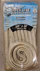 Dr53454 Dock Rite Nylon Inch Gold Boat Double Braid Line Rope
