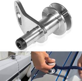 Lbp02h1151y Dudu 3/8ftft Marine Universal Quick Release Boat Fender Holder Steel Mount Cleat Hook