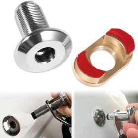Lbp02h1215y Dudu 3/8ftft Stainless Steel Marine Quick Release Boat Fender Holder Receiver Lock Kit