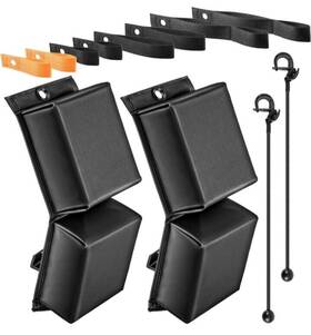 Lif-dunkive-58 Dunkive 2 Pack Pwc Fender Bumpers Elastic Cords Contour Boat For Docking