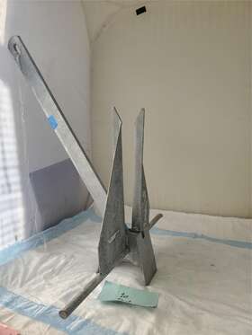 1071060 Dutton Lainson Dutton-lainson Boat Deluxe Anchor 13 K Sentinel Galvanized
