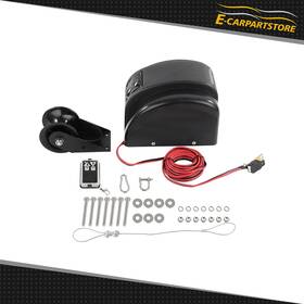 Ec135244p03 E-carpartstore Saltwater Boat Marine Electric Anchor Winch With Wireless Remote 45 Lbs Free Fall