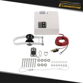 Ec135246p03 E-carpartstore Saltwater Electric Anchor Winch With Wireless Remote Control Kit Boat 35 Lbs