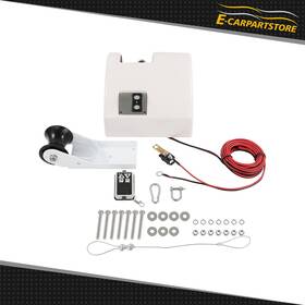 Ec135247p03 E-carpartstore Boat Electric Anchor Winch With Remote Wireless Control Marine Saltwater 25 Lbs