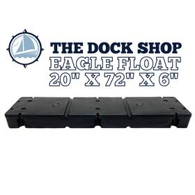Ef20726 Eagle Floats 20 Inch X72 X6 Float Dock - Foam Filled 15 Year Manufacturer Warranty