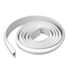 Easyflex 751315511414 Plastic D-profile Dock Edging Rub Rail For Boat Docks 16-feet White