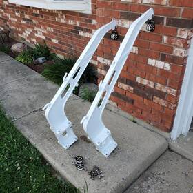 Fig-501 Edson Dinghy Davits Boat Lift With Risers Aluminum