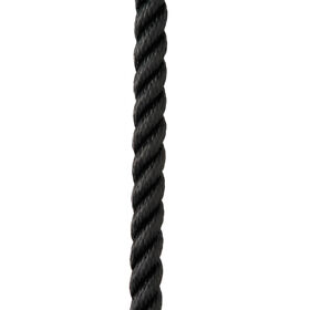 C6054-12-00025 England Ropes 3/8inch X 25foot Premium Nylon 3 Strand Dock Line Black