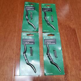 140236 Everbilt 4 Lot Chrome Plated Rope Cleat 4-1/2 Ideal For Marine Application New