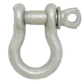 43134 Everbilt 3-pack 5/16 Inch Galvanized Steel Anchor Shackle