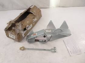 3006.6652 Extreme Max 03007 Boattector Zinc Plated Cube Anchor