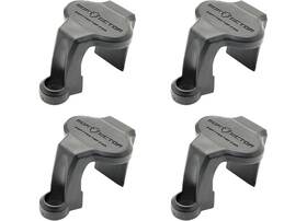 Extreme Max 3005.5067 Boattector Pontoon Rail Fender Hanger/adjuster Blk 4-pack