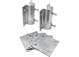 Extreme Max 3005.5519 Dock Post Bracket Kit - 2 Brackets/4 Mounting Plates
