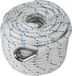 3006.2532 Extreme Max Boattector Double Braid Nylon Anchor Line 5/8 Inch X 200ft