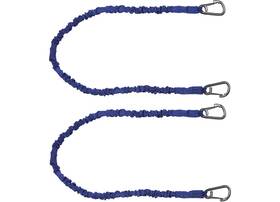 3006.2909 Extreme Max Boattector Line Snubber And Bungee 2-pack - 36 Inch With Hooks Blue